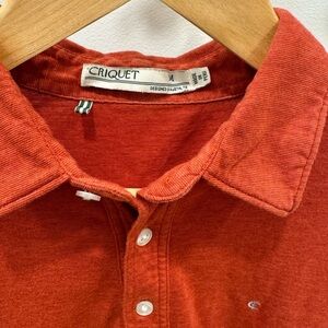 Criquet Red Polo Shirt